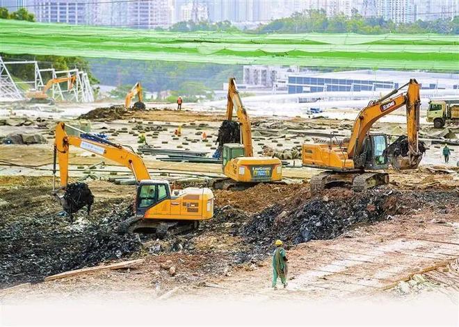 ”连根拔起！你以为的“负资产”被盘活了！pg电子娱乐平台深圳110米高“垃圾山(图13)